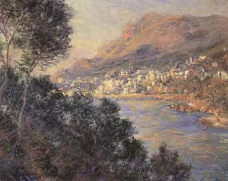 Roquebrune'den Monte-Carlo manzarası - Claude Monet