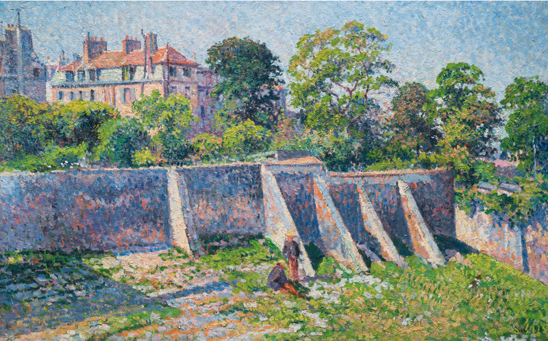 Montmartre, Saules Caddesi - Maximilien Luce