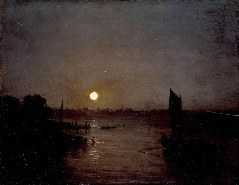 Ay Işığı, Millbank'ta Bir Çalışma - J. M. W. Turner