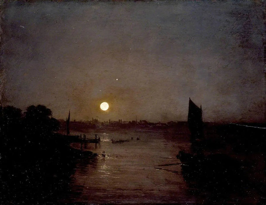 Ay Işığı, Millbank'ta Bir Çalışma - J. M. W. Turner