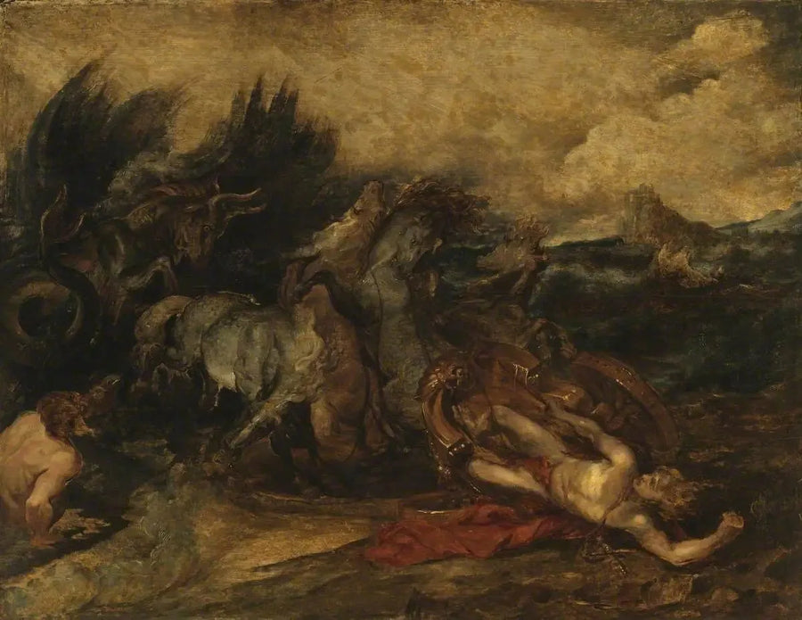 Hippolyte'nin Ölümü - Peter Paul Rubens