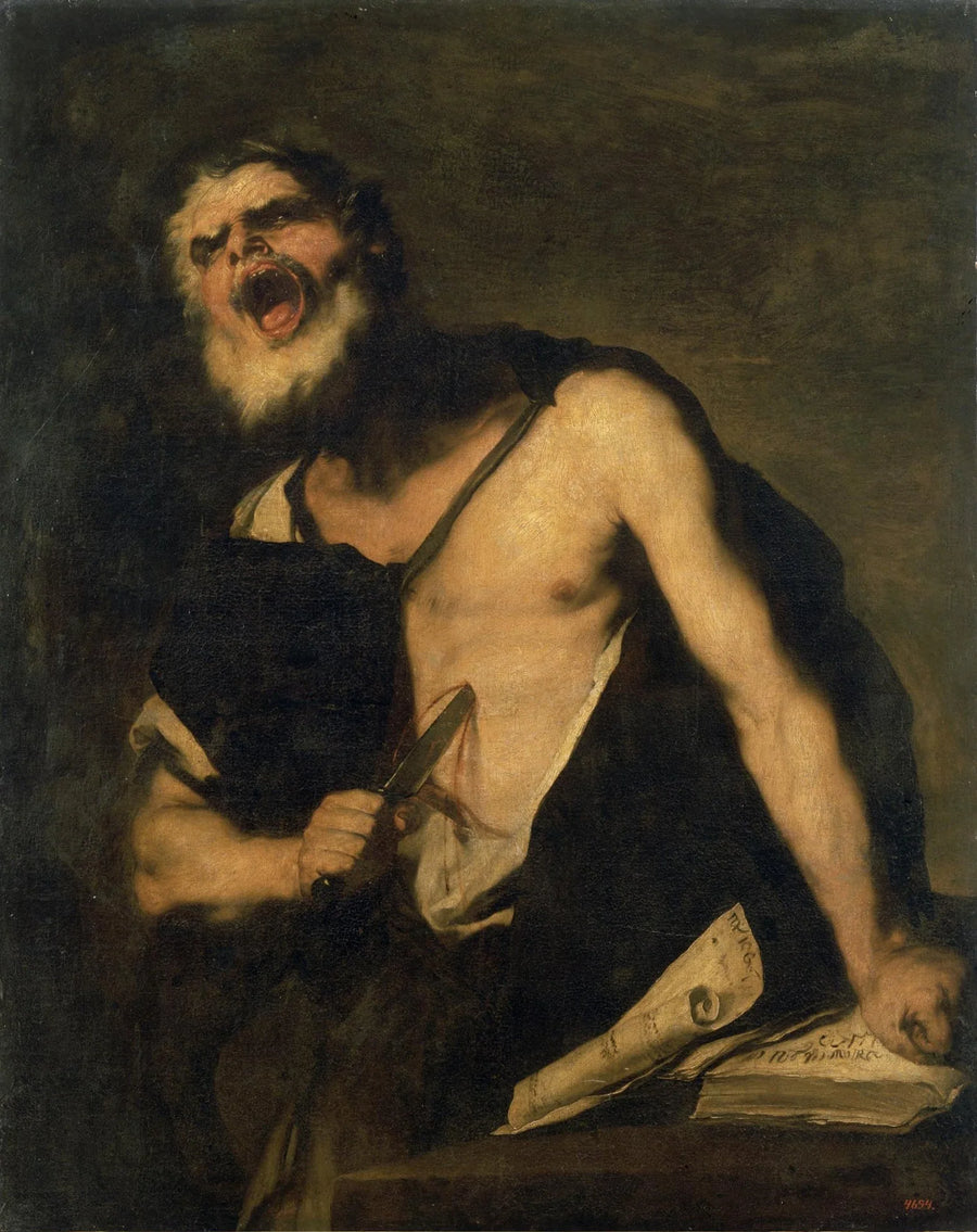 Utika'dan Caton'un Ölümü - Luca Giordano