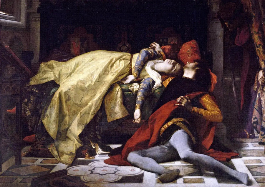Francesca de Rimini ve Paolo Malatesta'nın Ölümü - Alexandre Cabanel