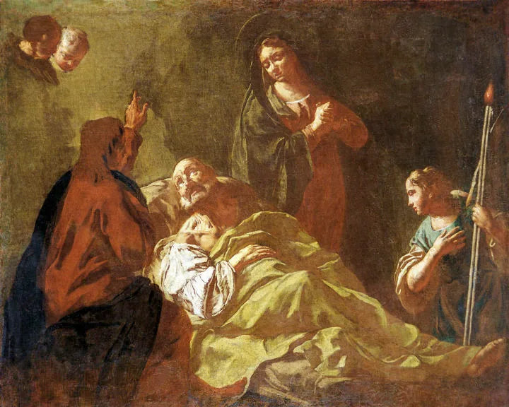 Joseph'un Ölümü - Giovanni Battista Piazzetta