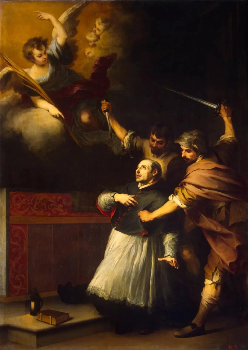 Pedro de Arbues'in İşkencecisi'nin Ölümü - Bartolomé Esteban Murillo