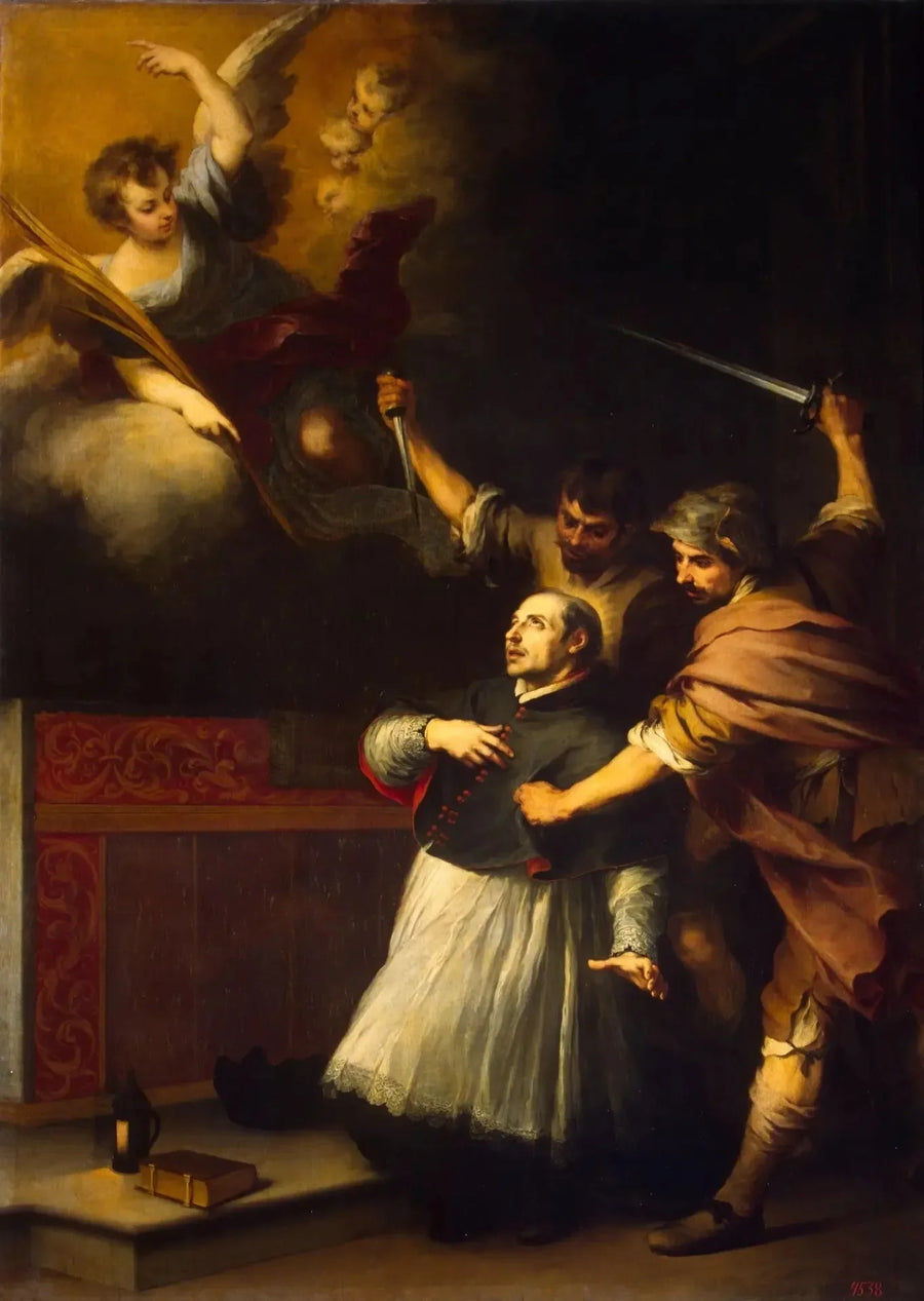 Pedro de Arbues'in İşkencecisi'nin Ölümü - Bartolomé Esteban Murillo