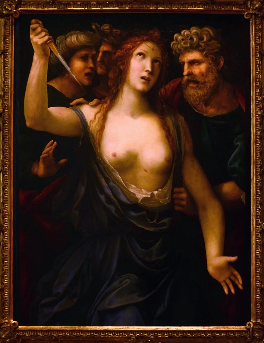 Lucrezia'nın Ölümü - Il Sodoma (Giovanni Antonio Bazzi)