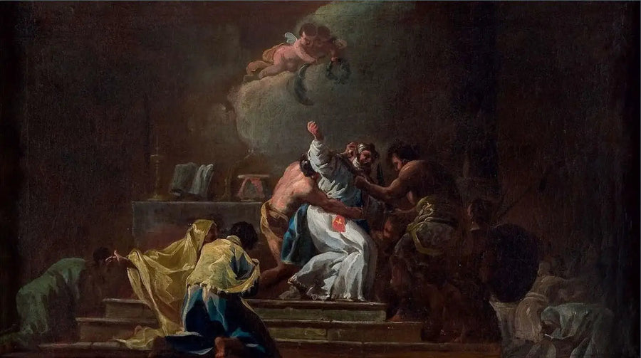 Kudüs'lü Aziz Albert'in Ölümü - Francisco de Goya