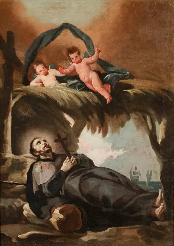 Aziz François Xavier'in Ölümü - Francisco de Goya