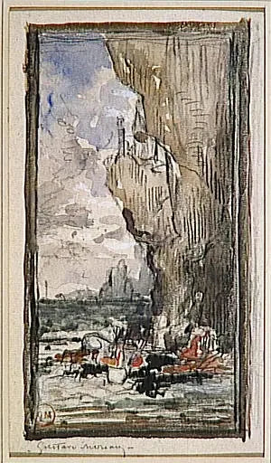 Sapho'nun Ölümü - Gustave Moreau