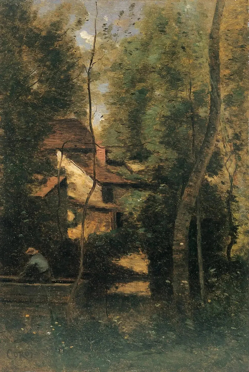 Mothois (Oise) Gournay-en-Bray yakınlarında - Jean-Baptiste Camille Corot