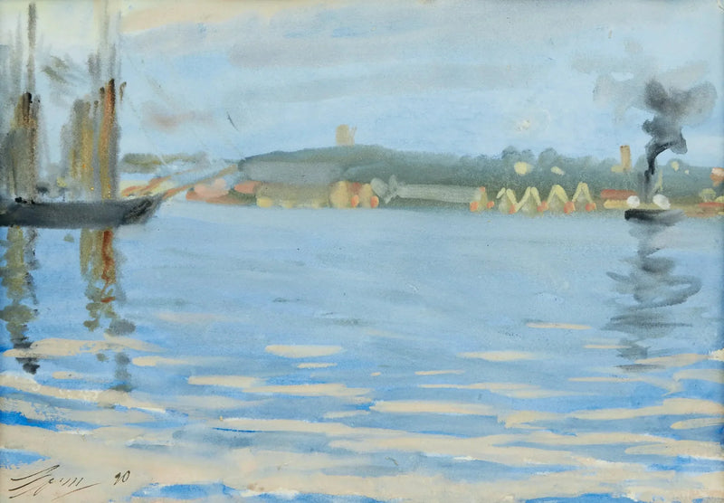 Skeppsholmen Motifi - Anders Zorn