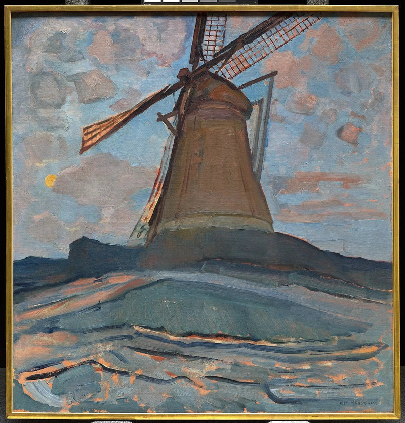 Rüzgar Gülü - Piet Mondrian