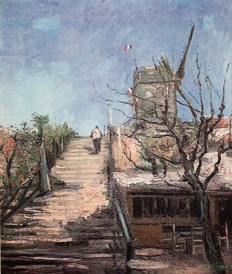 Montmartre Yel Değirmeni - Vincent van Gogh