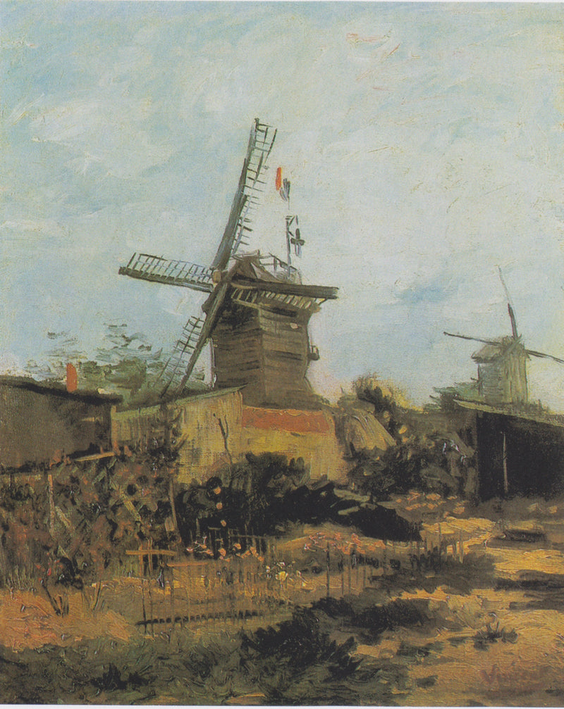 Montmartre'in yel değirmenleri - Vincent van Gogh
