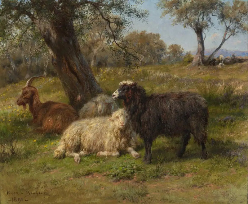 Koyunlar ve Keçiler - Rosa Bonheur