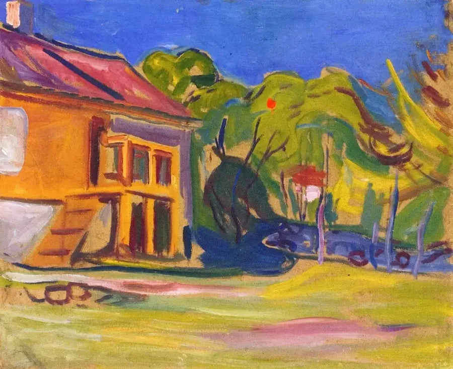 Munch'un Åsgardstrand'daki Evi - Edvard Munch