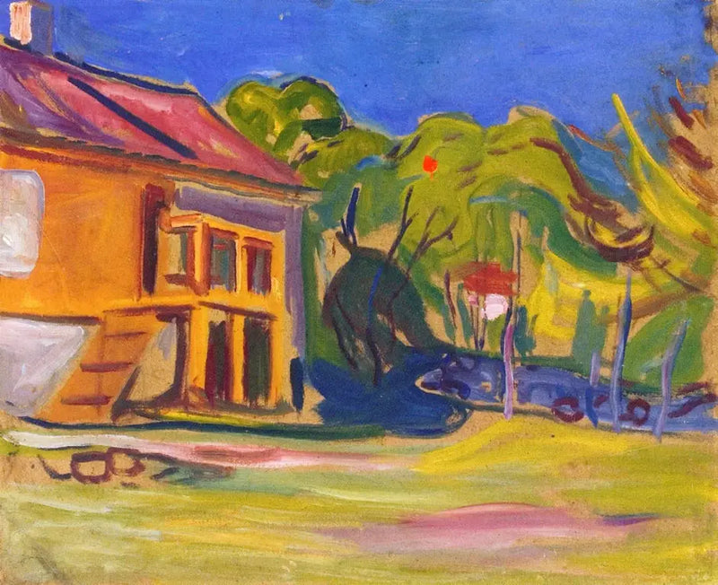Munch'un Åsgardstrand'daki Evi - Edvard Munch