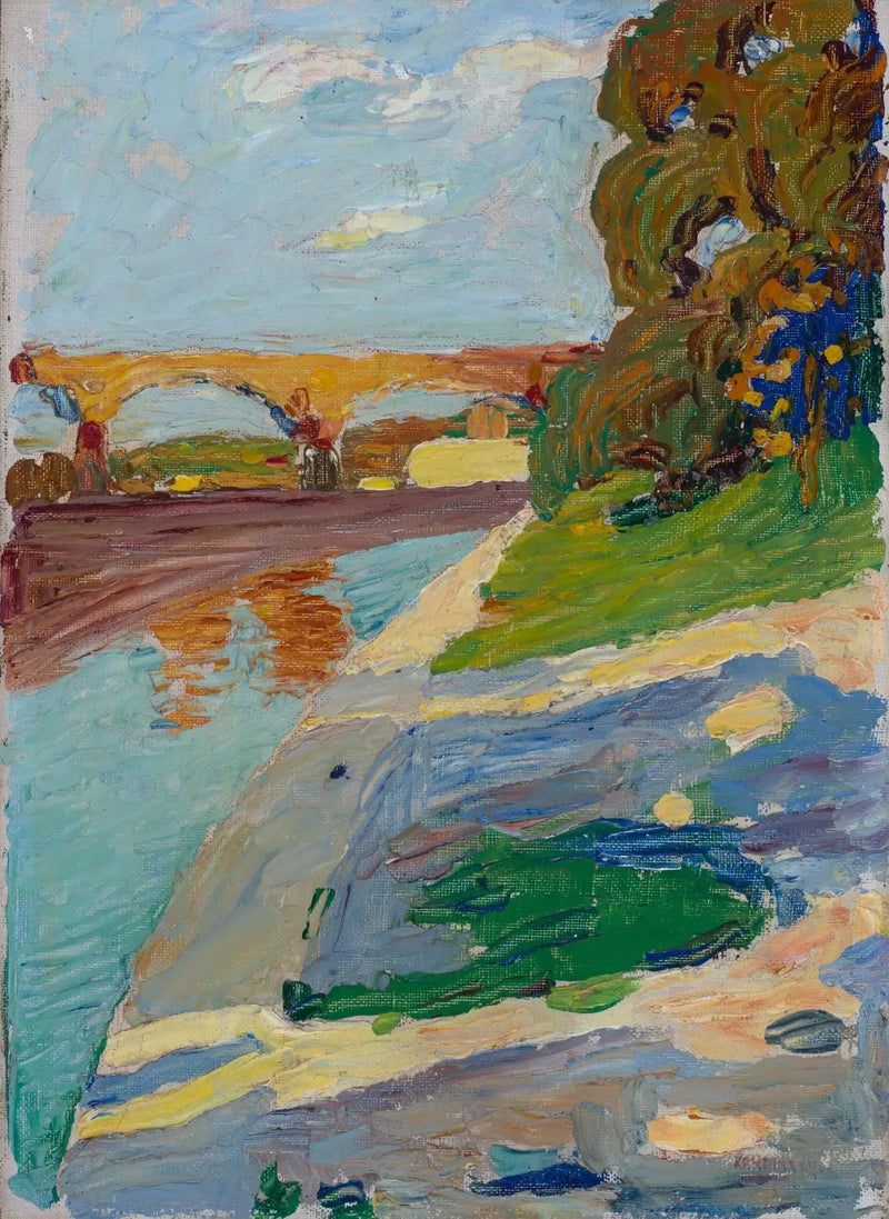 Münih - Isar - Vassily Kandinsky