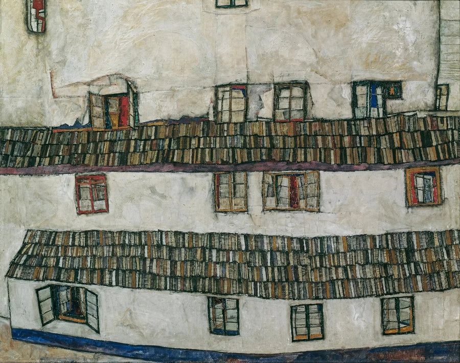 Evin Duvarı (pencere duvarı) - Egon Schiele