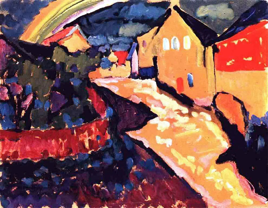 Murnau ile Gökkuşağı - Vassily Kandinsky