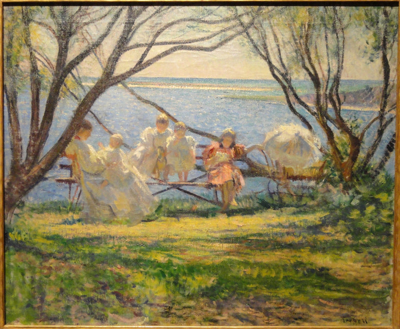 Ailem Cotuit'ta - Edmund Charles Tarbell