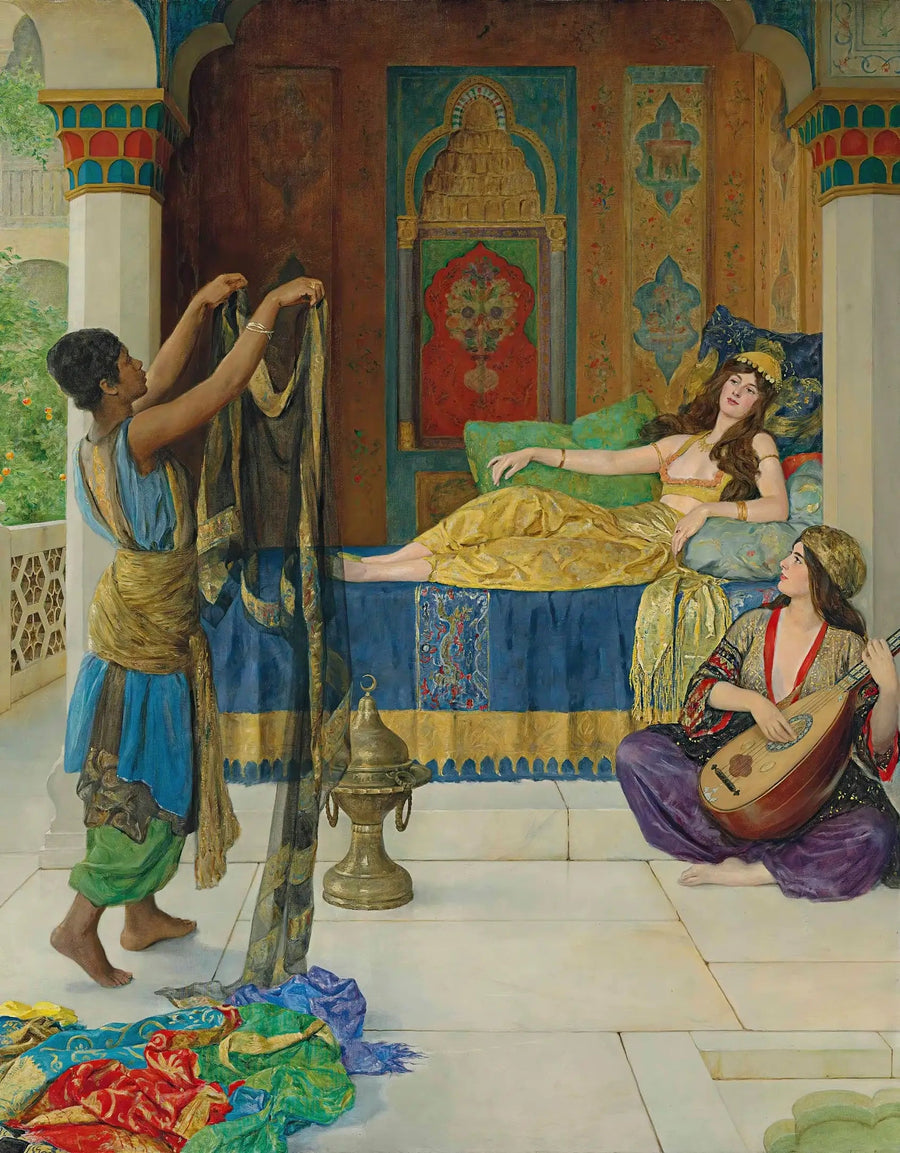 Myrrhe, Aloès ve Cassia - John Collier