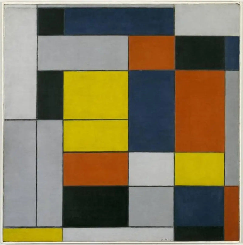 N° VI / Kompozisyon N° II - Piet Mondrian