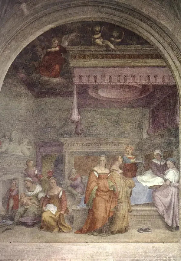 Meryem'in Doğuşu - Andrea del Sarto