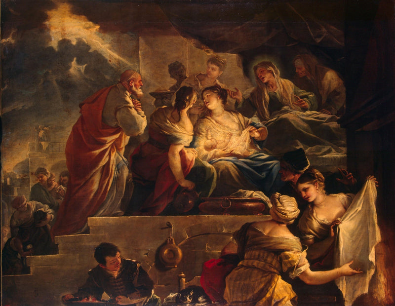Hz. Yahya'nın Doğuşu - Luca Giordano