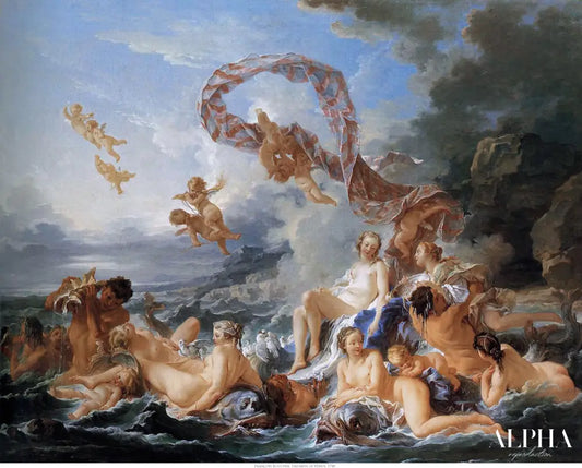 The Birth and Triumph of Venus - François Boucher - Reproductions de tableaux et peintures haut de gamme