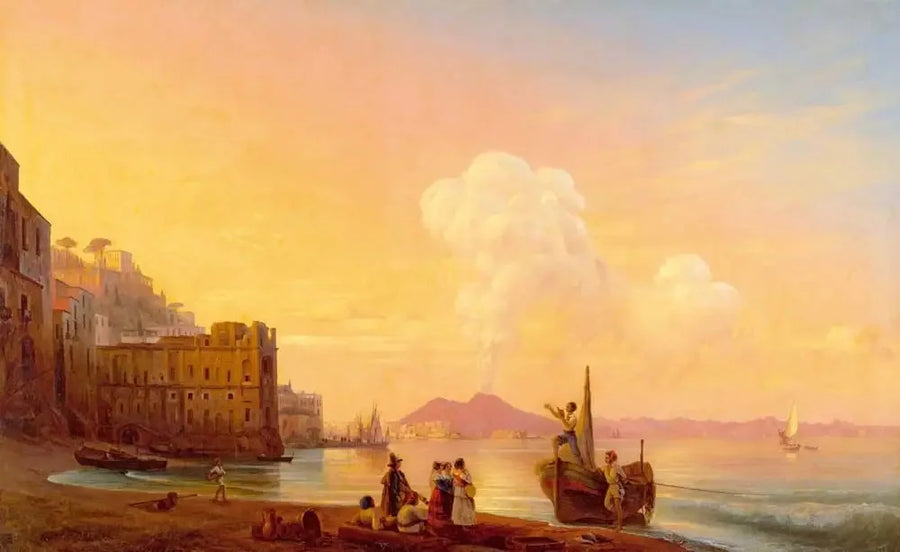 Napoli ile Balıkçıların Arasında Bir Şair - Ivan Aïvazovski