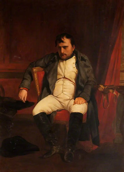 Napoléon à Fontainebleau le 31 mars 1814 - Paul Delaroche - Alpha Reproduction