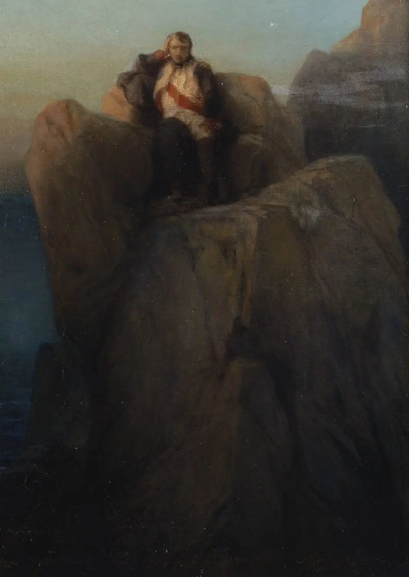 Napolyon Sainte-Hélène'de - Paul Delaroche