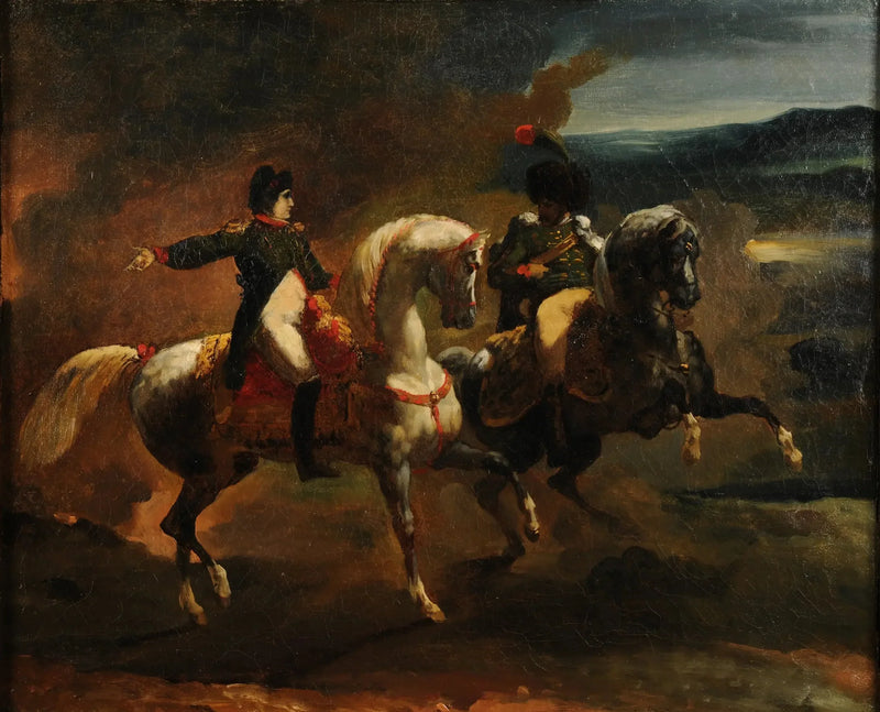 Napolyon'un Rehberler Üst Düzey Bir Subaya Emir Vermesi - Théodore Géricault
