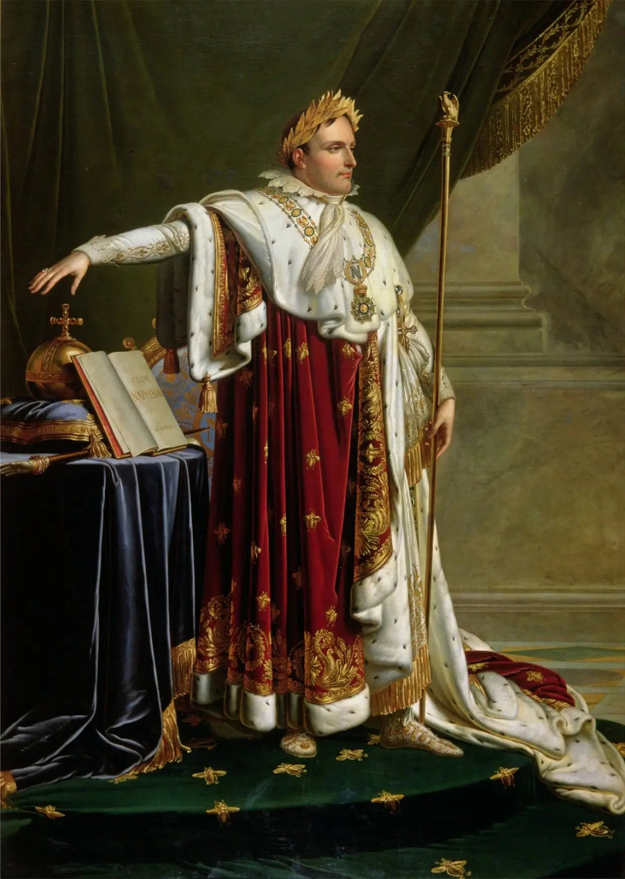 İmparator Kostümlü Napolyon - Anne-Louis Girodet