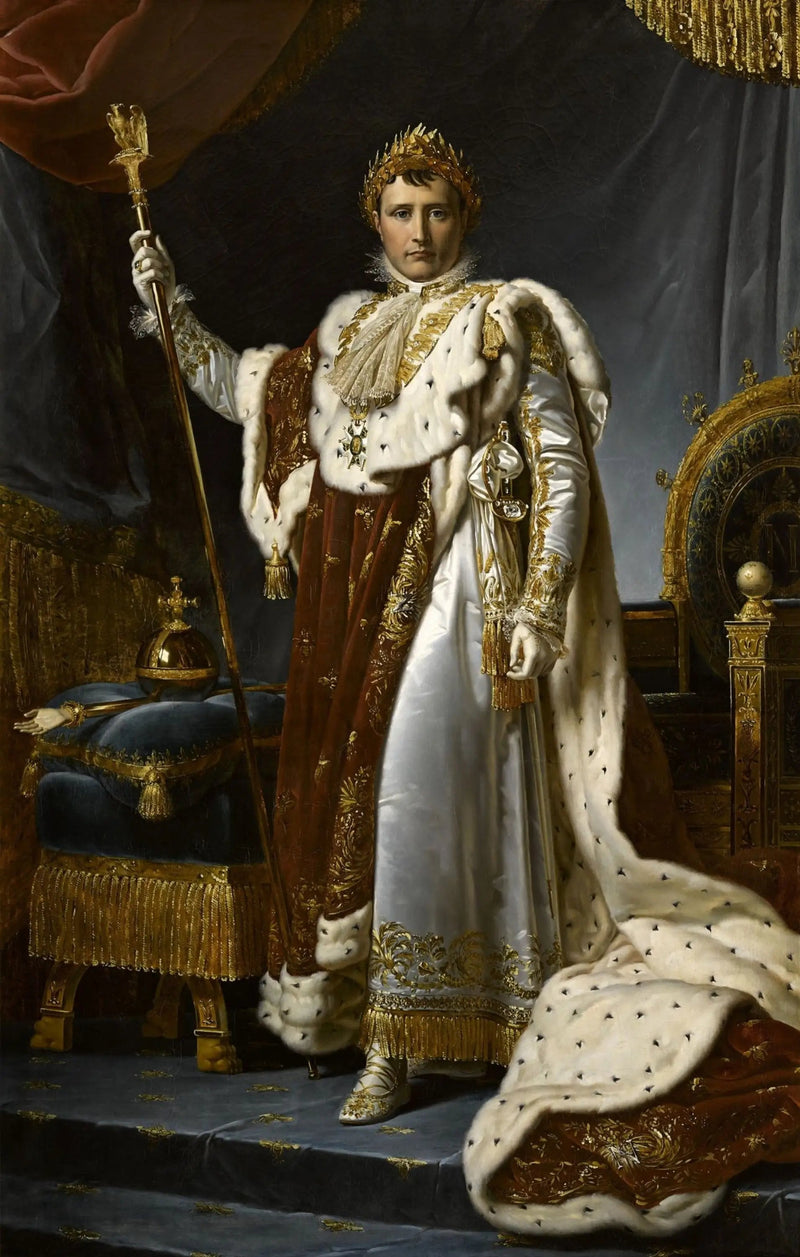 Napoléon I. Taç Giyme Kıyafetinde - François Gérard