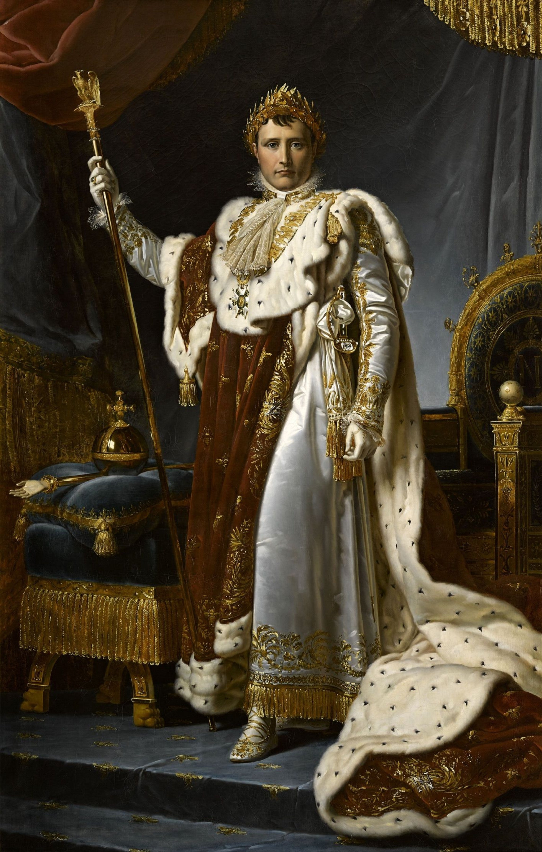 Napoléon Ier en costume du Sacre - François Gérard