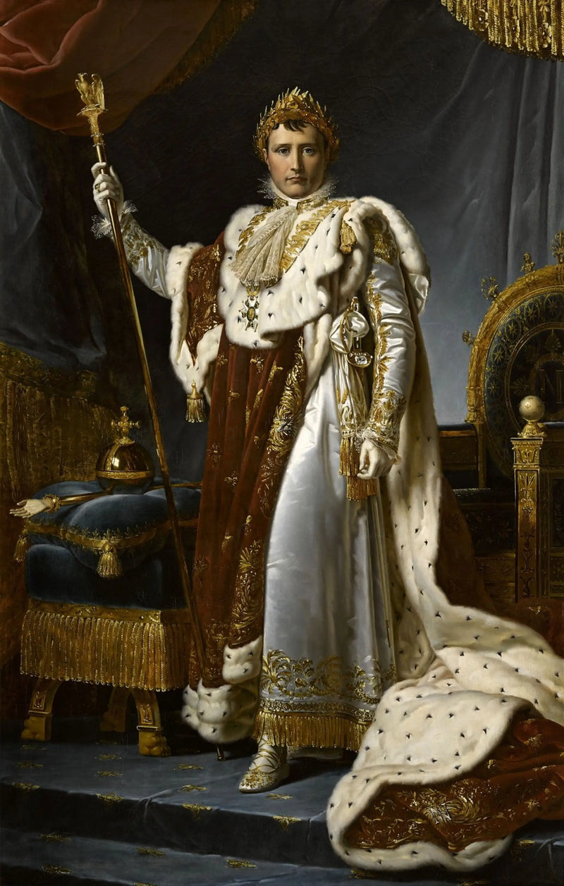 Napoléon I. Taç Giyme Kıyafetinde - François Gérard