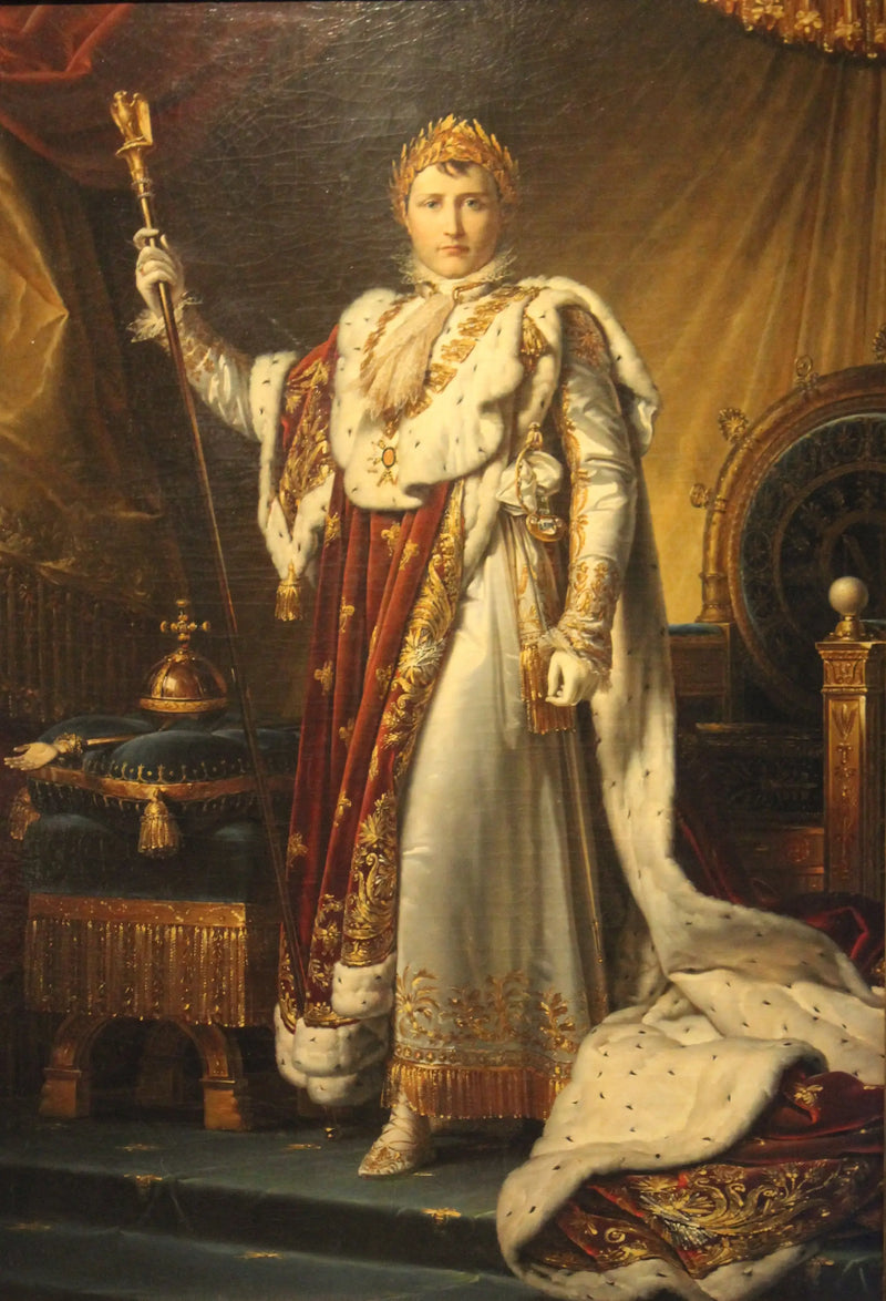 Napoléon I. taç giyme kıyafetinde - François Gérard