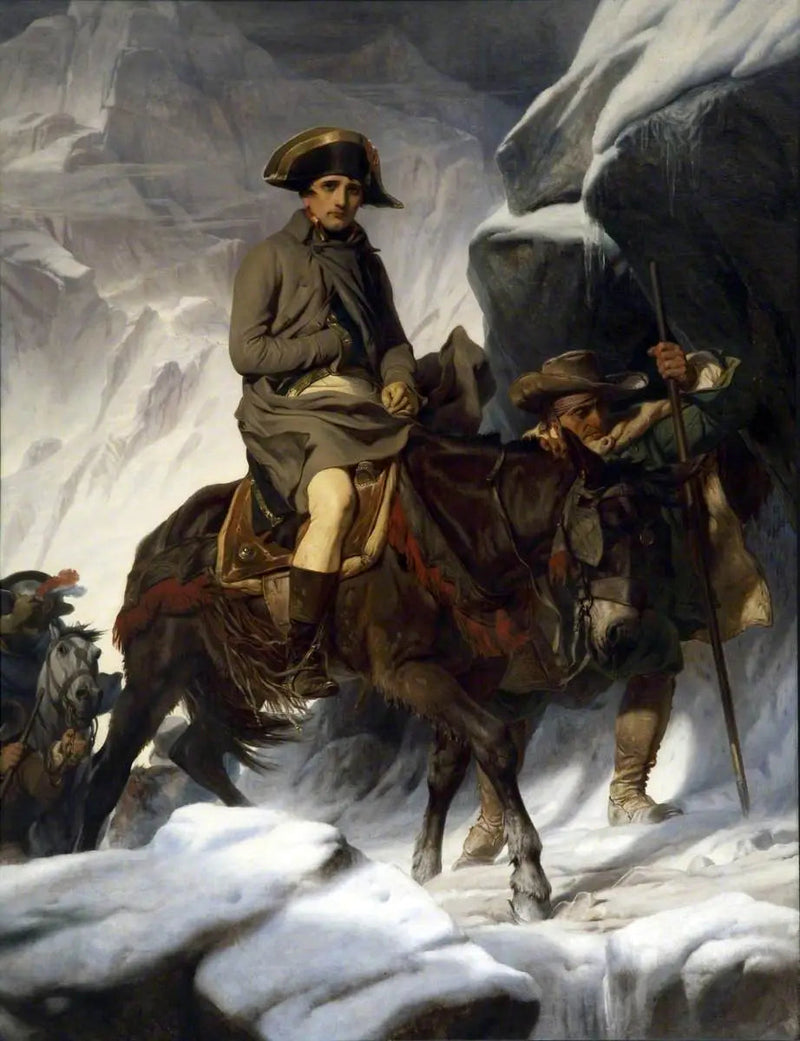Napoléon Alpleri Aşıyor - Paul Delaroche