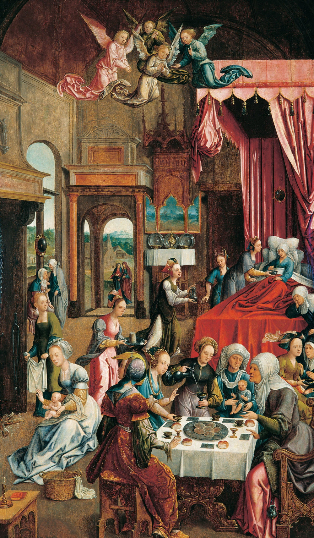 Nativité de la Vierge - Jacob Cornelisz van Oostsanen - Alpha Reproduction