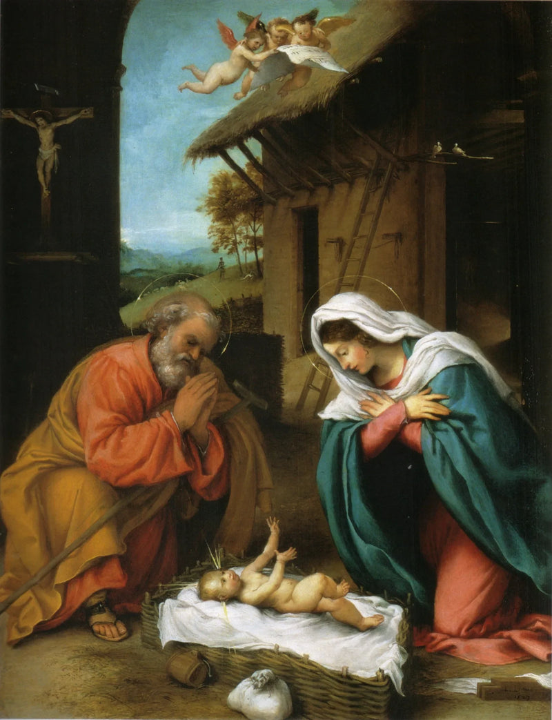 Doğum - Lorenzo Lotto