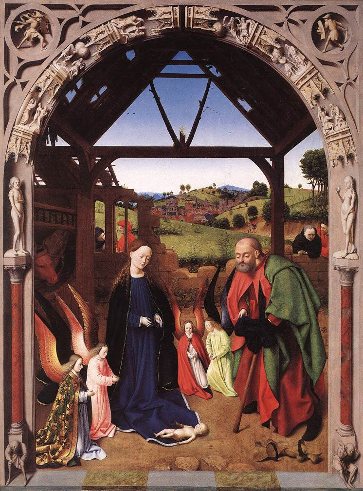 Nativité - Petrus Christus - Alpha Reproduction