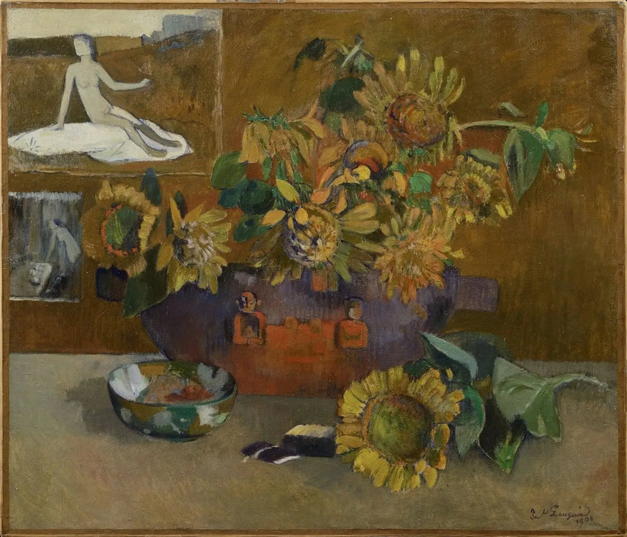 Umutla Doğa Ölüsü - Paul Gauguin