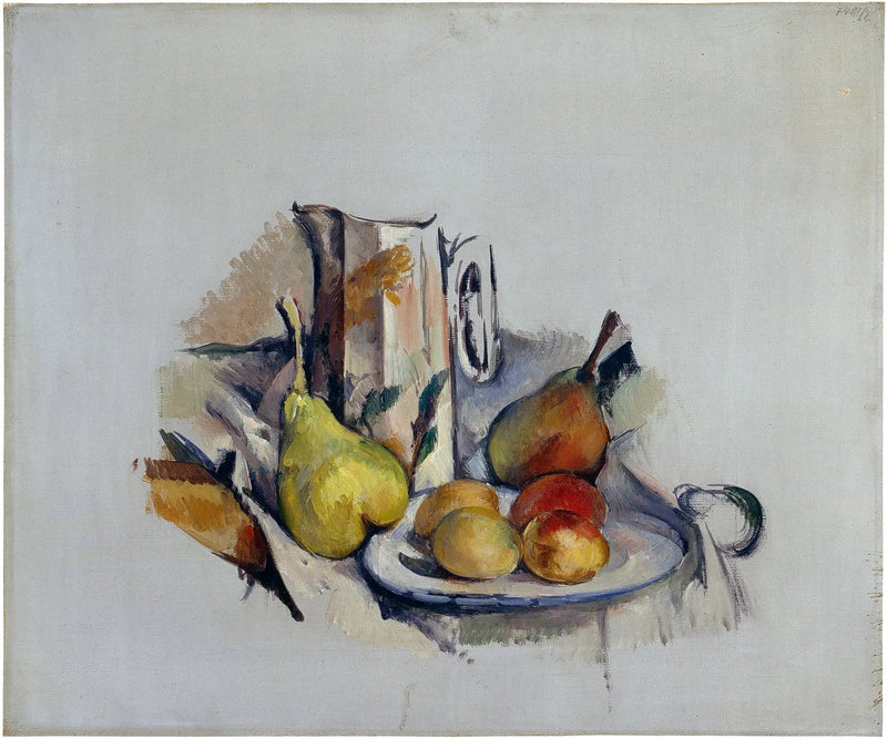 Çömlekli Natürmort - Paul Cézanne