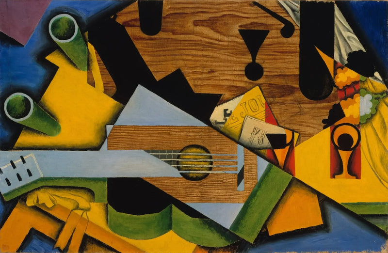 Natürmort gitarla - Juan Gris