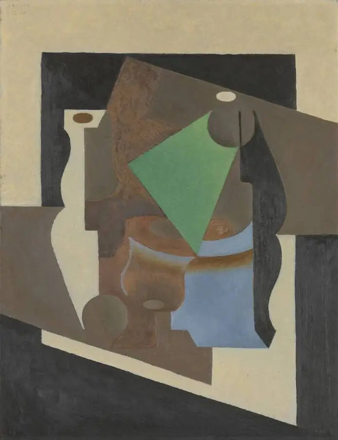 Tablo: Nature morte à la lampe - Juan Gris