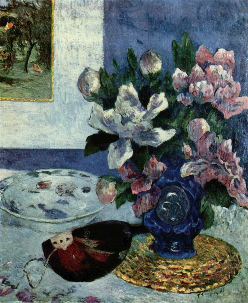 Mandolin ile Natürmort - Paul Gauguin