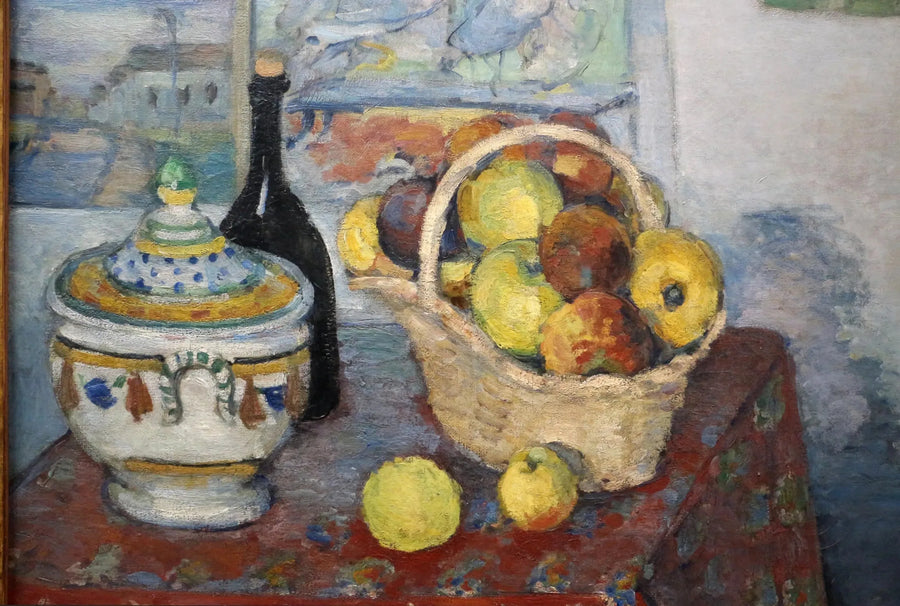 Çorba Tenceresi ile Natürmort - Paul Cézanne